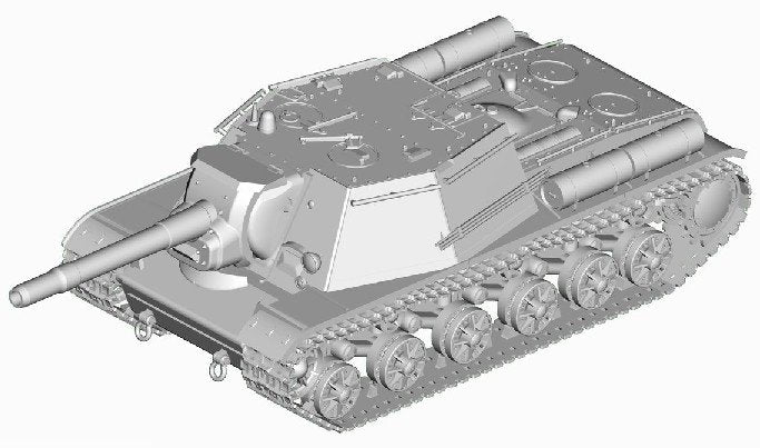Trumpeter - Soviet Su-152 Sp Heavy Howitzer 1:72