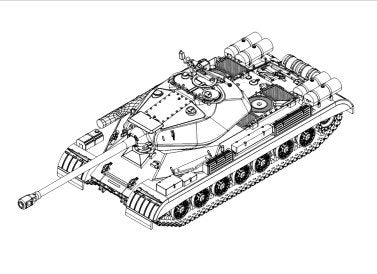 Trumpeter - Soviet Js4(Is4)Heavy Tank 1:72