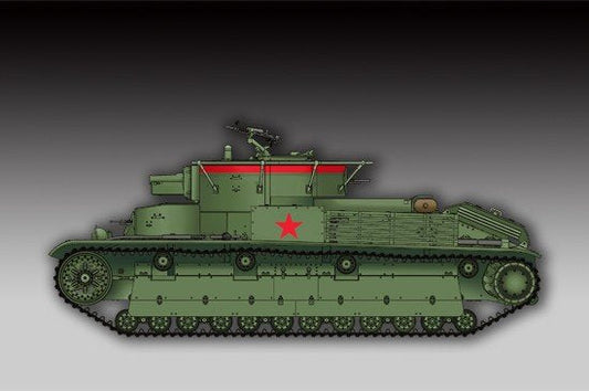 Trumpeter - Soviet T-28 Med Tank 1:72