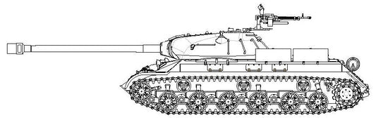 Trumpeter - Russian Js3 Tank w/Gun 1:72