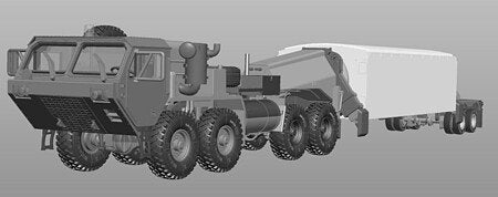Trumpeter - M983 Tractor w/AN/TPY2X Radar 1:72