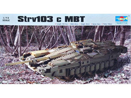 Trumpeter - STRV 103c MBT 1:72