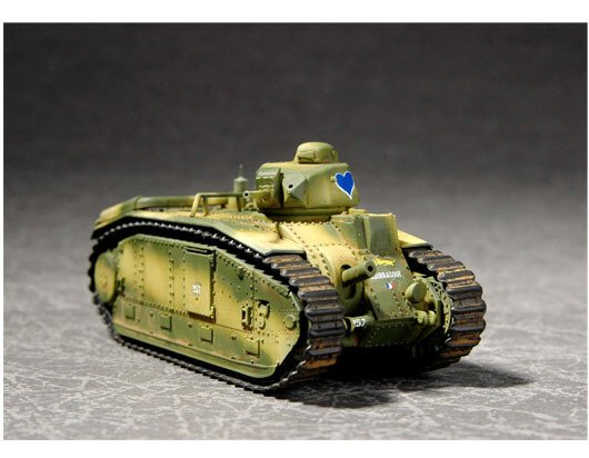 Trumpeter - French Char B1 Hvy Tank 1:72