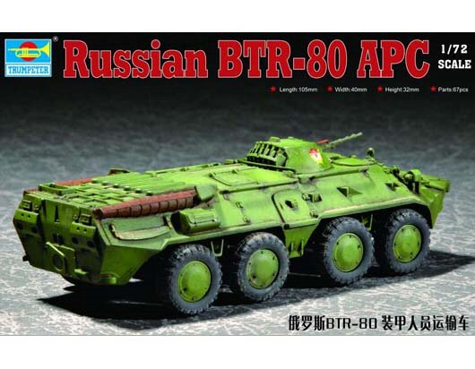 Trumpeter - Russian Btr-80 Apc 1:72