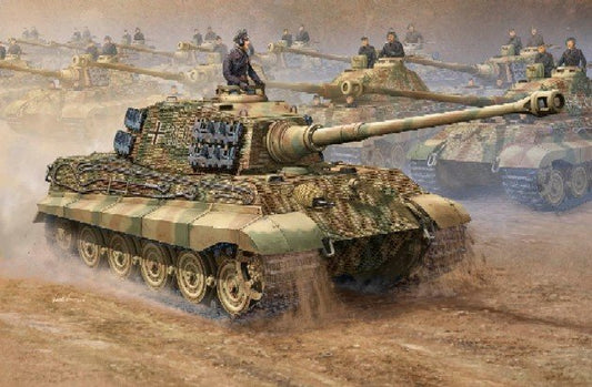 Trumpeter - German King Tiger 2'n1 1:16