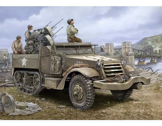 Trumpeter - M16 Halftrack Mtr Carriage :16