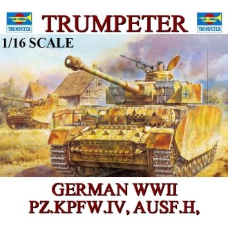 Trumpeter - German Pzkpfw.Iv Ausf.H 1:16