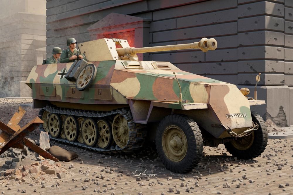 Trumpeter - SdKfz 251/22D Halftrack 1:16