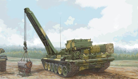 Trumpeter - Russian Brem-1 Armoured Recvry Veh 1:35