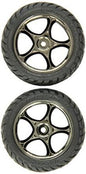 Traxxas - Anaconda Tires w/2.2' Blck Chr
