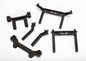 Traxxas - Body mounts, front & rear