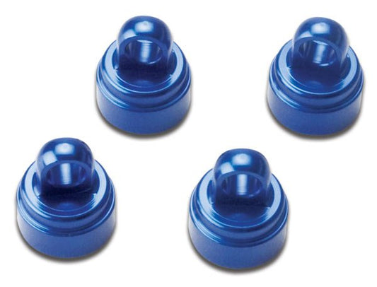 Traxxas - Shock Caps Alum Blue