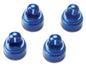Traxxas - Shock Caps Alum Blue