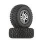 Traxxas - Tires & Wheels/assy, glued(2)