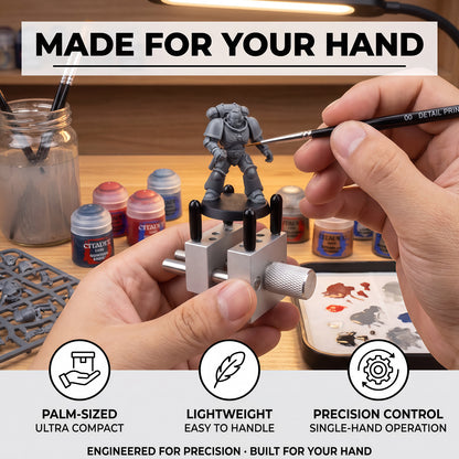 360° Rotating Mini Precision Vise for Model Building