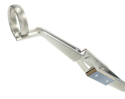 Sona 6-1/2"Bent Fiber Cross Lock Tweezers