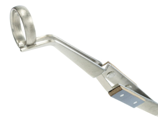 Sona 6-1/2"Bent Fiber Cross Lock Tweezers