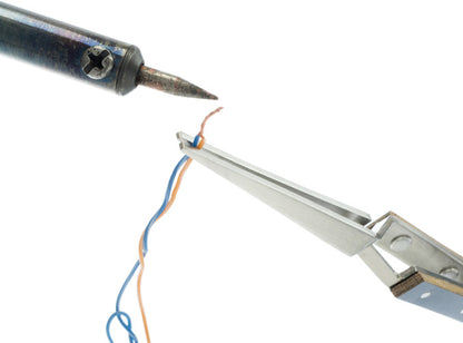 Sona 6-1/2"Straight Fiber Cross Lock Tweezers