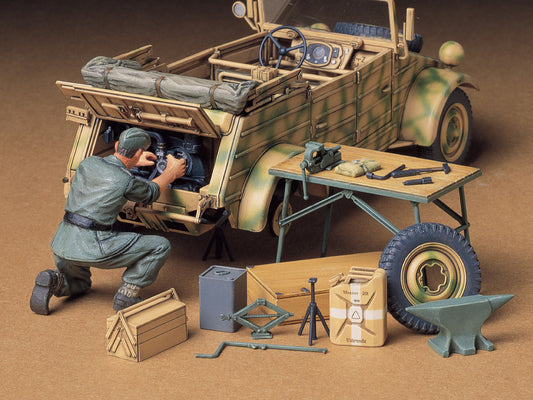 Tamiya - 1/35 Kuebelwagen Engine Set