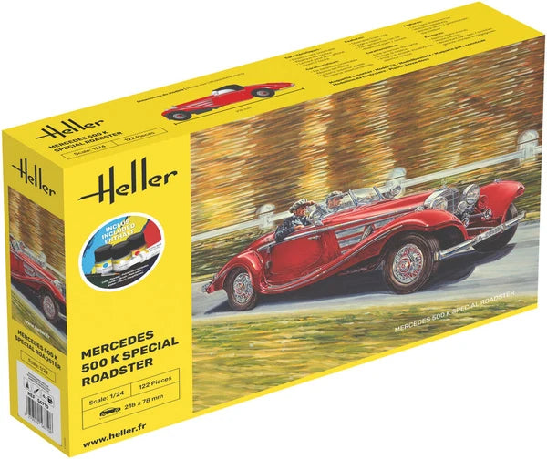 Heller - Mercedes 500 K Special Roadster - Starter Kit