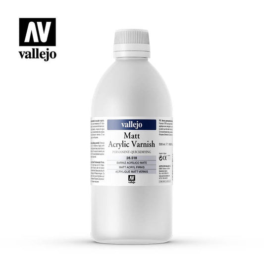 Vallejo - Permanent Mat Varnish 60ml 6/bx