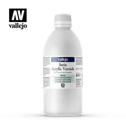 Vallejo - Permanent Satin Varnish 60ml 6/bx