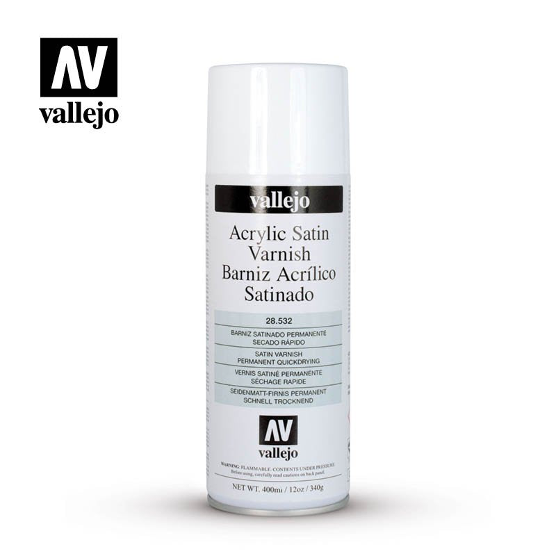 Vallejo - Satin Varnish Spray 400ml