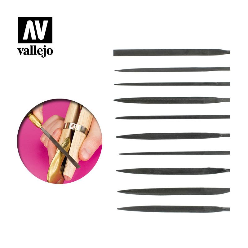 Vallejo - Budget Needle File Set 10pc