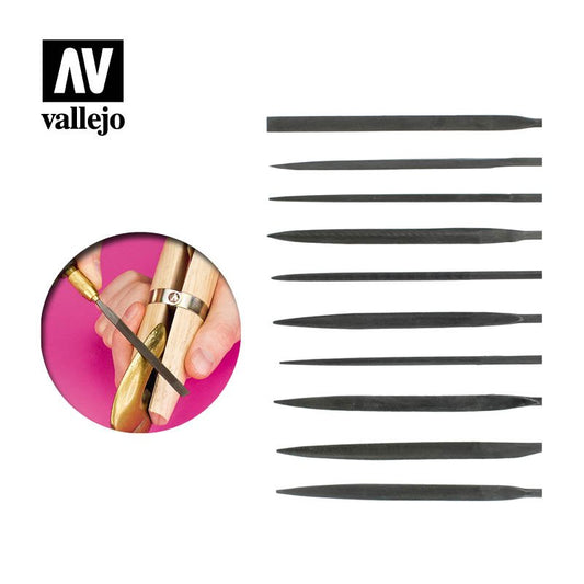 Vallejo - Budget Needle File Set 10pc