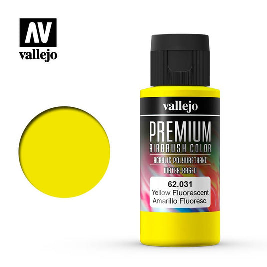 Vallejo - Premium Color Yellow Fluorescent 60ml