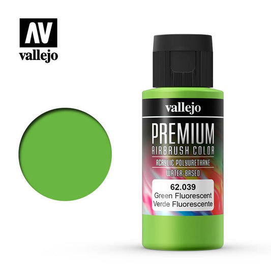 Vallejo - Premium Color Green Fluorescent 60ml