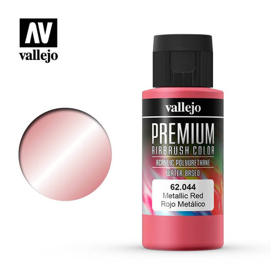 Vallejo - Premium Color Metallic Red 60ml 1pc