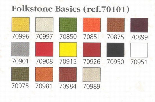 Vallejo - Model Color Folkstone Basics set of 16