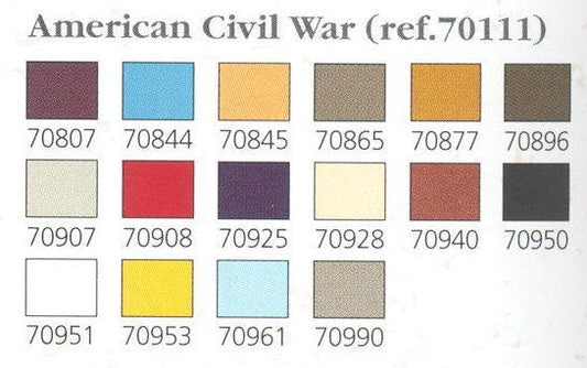 Vallejo - Model Color American Civil War set of 16