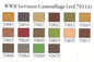 Vallejo - Model Color WW2 German Camo set of 16