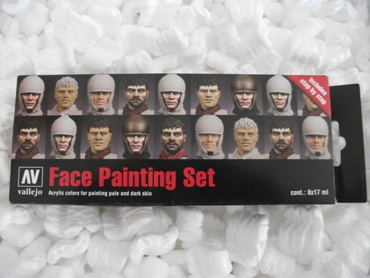 Vallejo - Model Color Face Painting set of 8