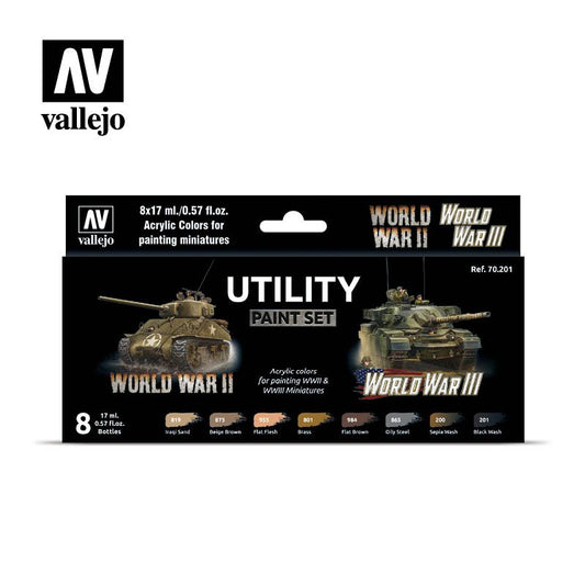Vallejo - Model Color Utility Paints set of 8