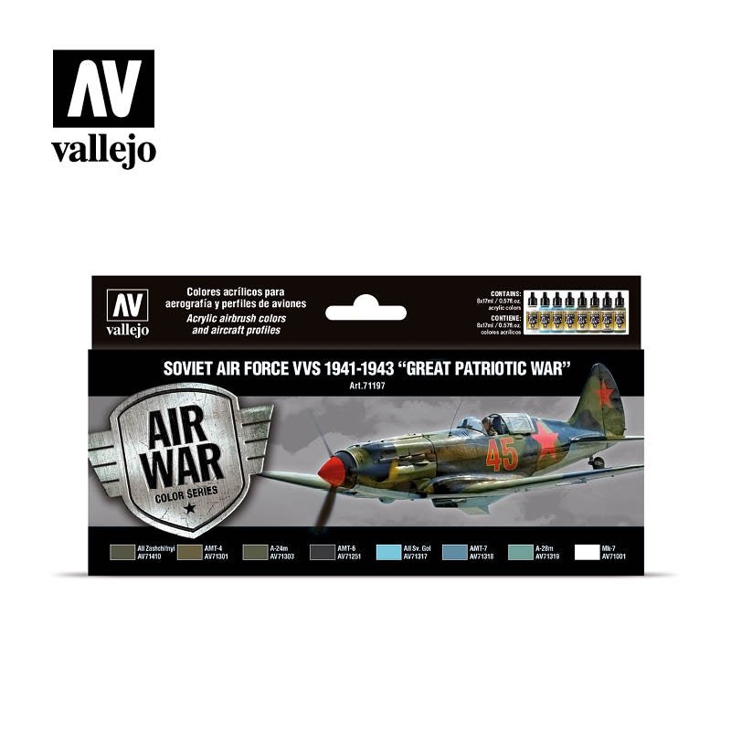 Vallejo - Model Air SovietAF 1941-43'8 Color Set
