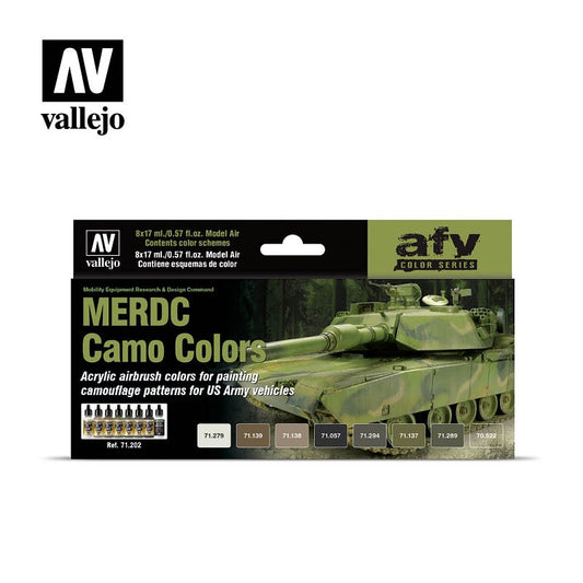 Vallejo - Model Air MERDC Camo 8 Color Set