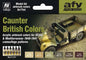 Vallejo - Model Air Brit Caunter40'-41'6 Color Set