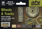 Vallejo - Model Air Wheels&Tracks 6 Color Set
