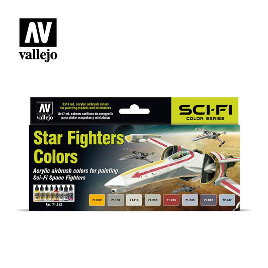 Vallejo - Model Air Starfighters 8 Color Set