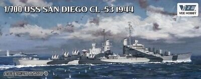 Vee Hobby - USS San Diego CL-53 1944 1:700