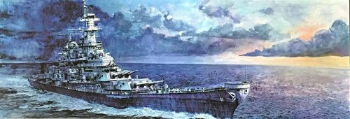 Very Fire - USS Missouri BB-63 1:350