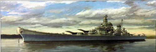 Very Fire - USS New Jersey BB-62 1:350