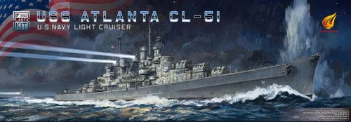 Very Fire - USS Atlanta CL-51 Light Cruiser 1:350