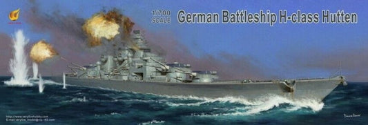 Very Fire - German H-Class Battleship Hutten 1:700
