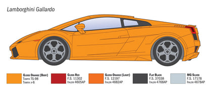 Italeri - Lamborghini Gallardo 1:24