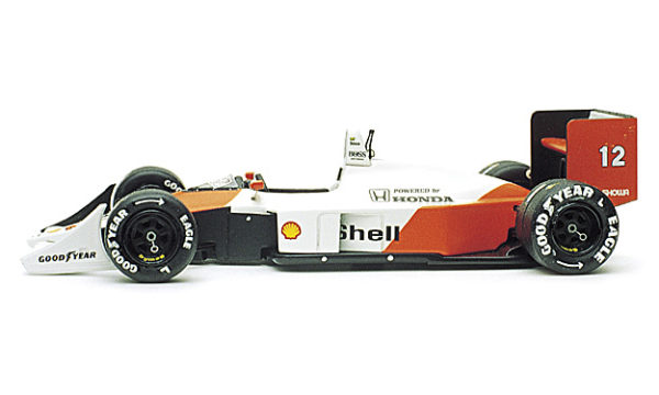 Tameo - 64T-001 McLaren MP4/4 Honda - 1988 Japanese Grand Prix - White Metal Car Kit - Scale 1:64