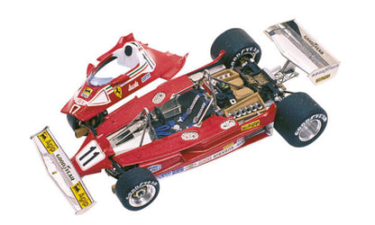 Tameo - TMK007 Formula 1 Ferrari 126 C3- White Metal Car Kit - Scale 1:43, Made in Italy
